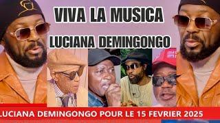 LUCIANA DEMINGONGO Vérité Choc‼️Conflit REDDY AMISI & STINO MUBI, GLORIA,MARAY depuis VIVA LA MUSICA