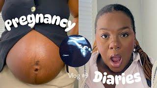 Vlog: 34 + 35 Weeks Pregnant Ultrasound & Update - Pregnancy Diaires #9