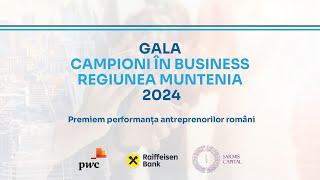 Gala Campioni în Business Muntenia 2024. O transmisiune ZF Partner Events