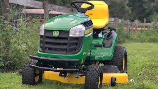 New project! Transforming a John Deere e140 into a mini working farm tractor!