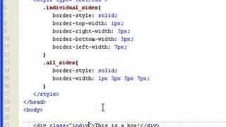 CSS Border Width