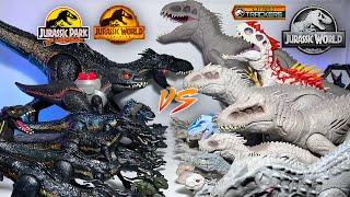 MEGA Indoraptor VS Indominus Rex! Jurassic World Dinosaurs Collection Battle