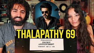  Reacting to The Love for Thalapathy ️ | Thalapathy 69 Announcement