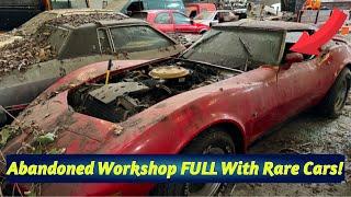 I Found An Abandoned Workshop Full With Rare & Expensive Cars!￼ Unbelievable Discovery!!
