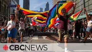 Thousands gather for Pride parade in downtown Toronto