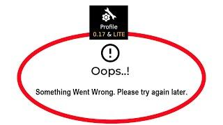 Fix GFX Tool for PUBG Oops Something Went Wrong Error Please Try Again Later Problem Solved
