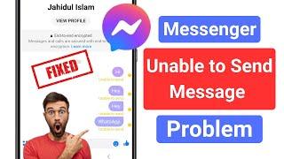 How to Fix Unable to Send Message Problem On Messenger Android (2024)|