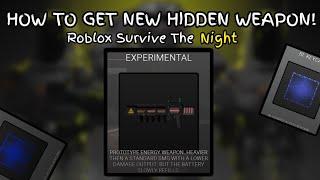 HOW TO GET NEW HIDDEN WEAPON! Roblox Survive The Night