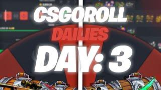 CSGORoll Daily Cases: THEY BUFFED ALL DAILY CASES!! (CSGOROLL)