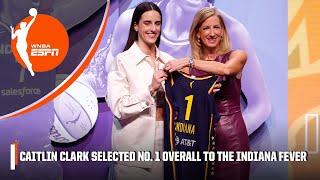  CAITLIN CLARK SELECTED NO. 1 OVERALL BY THE INDIANA FEVER  | WNBA Draft