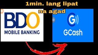 Money transfer/BDO Online banking to Gcash / Quick and Easy Tutorial