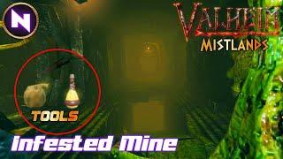 INFESTED MINE: Easy With The Right Tools! | 10 | Valheim: Mistlands | Lets Play