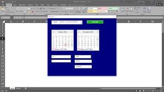 Calculating Days between Two Dates with MonthView Control in Excel VBA