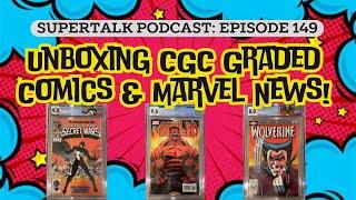 SuperTalk Podcast: CGC Comic Unboxing & Marvel News Shockwaves! #ThePenguin vs. #AgathaAllAlong