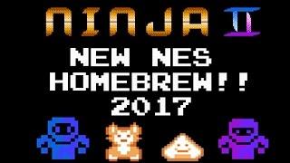 Ninja II - NES Homebrew Game (2017)