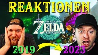 Reaktionen auf ALLE Zelda Tears of the Kingdom Trailer