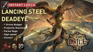 【One Div Exile | Ep.6】"Instant" Leech Lancing Steel on a budget (w/ Beltimbers...again) Deadeye 3.19