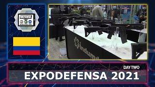 ExpoDefensa 2021 Day 2 Web TV News International Defense and Security Exhibition Bogota Colombia