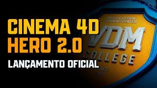 LANÇAMENTO OFICIAL - CINEMA C4D HERO 2.0 - MODO CARREIRA