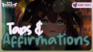 Tappies and Affirmations  #asmr #affirmations - DaChickTries