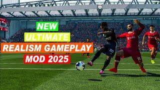 PES2017 NEW ULTIMATE REALISM GAMEPLAY MOD 2025