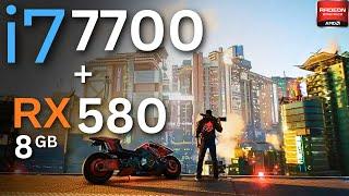 Intel i7 7700 + RX 580 8Gb | Tested in Games (2024) | 1080p