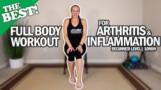 THE BEST Full Body Workout For Arthritis Or Inflammation | All Seated | Beginner Level | 10Min