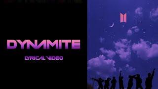 BTS (방탄소년단)- Dynamite (lyrics) MV || No Copyright Song ||NCS