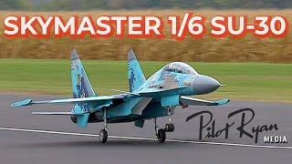 Skymaster SU-30 1/6 Scale Twin Turbine Jet Flown by Ali Machinchy