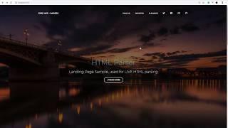 HTML Parser - Extract Jinja2 and Php components from flat HTML