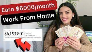 Make $6000 a Month passive income working from home | No experience needed