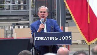 WebXtra: Gov. Greg Abbott delivers remarks from opening of Corrigan OSB facility