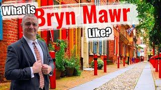 Living in Bryn Mawr Pennsylvania - Full VLOG Tour of City!