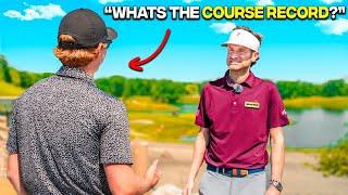 Asking For The Course Record, Then Breaking It…