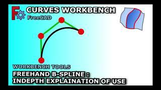 FreeCAD Curves Workbench: Freehand BSpline | Quick Guide