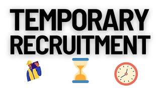 How To Start A Temporary Recruitment Agency