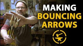Making bouncing arrows