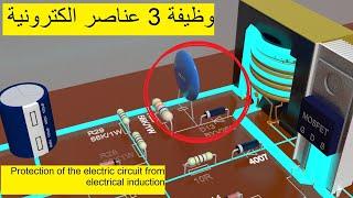 Protection of the electric circuit from electrical induction