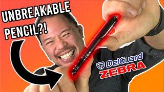 Zebra Delguard Unbreakable Mechanical Pencil Review | Office Tips and Tricks | Ed Tchoi