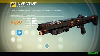 Destiny - A Dubious Task - Exotic Bounty Walkthrough - How to get the exotic Shotgun Invective - 4k
