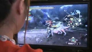 Monster Hunter 3: Dino Gameplay ( Nintendo Wii )