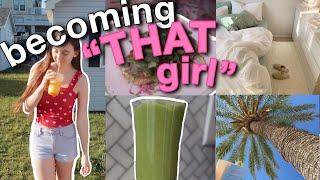 "THAT girl" inspired day in the life: becoming "THAT girl" for a day (THAT girl tiktok trend 2021)