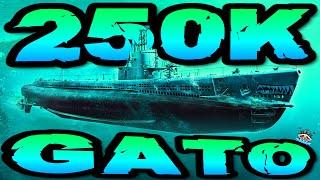 GATO drückt 250K *BAAALLAANCEEE* "Sub-Club" ️ in World of Warships  Uboot Submarine