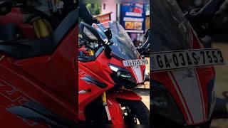 TVS Apache RR 310 full modified #tvs #rr310 #modified #bike #accessories #crashguard #mirror #trend