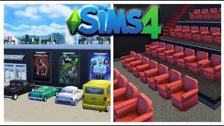 THE SIMS 4 SPEED BUILD | Movie Theater 50x40 $230K