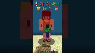 Frozen Squid Game vs Lunar Items #meme #shorts #minecraft