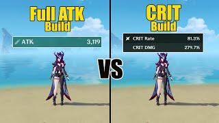 Chasca Full ATK Build vs Crit Build - Genshin impact