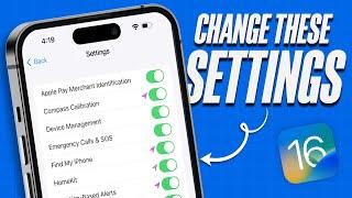 iOS 16: 10 iPhone Settings You Should Change Now! 