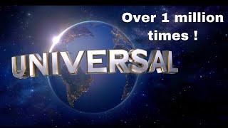 [Reupload] | Universal logo over 1 million times !