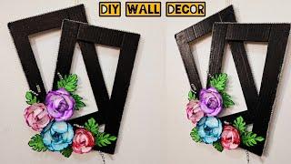 BEAUTIFUL WALL DECOR | HOW TO MAKE TISSUE PAPER FLOWER | DIY WALL DECOR | ORIGAMI FLOWER